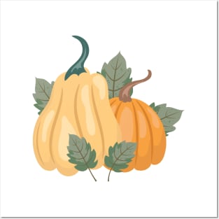 Fall Pumpkins Posters and Art